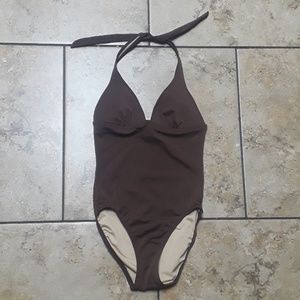 VS Brown One Piece Swimsuit